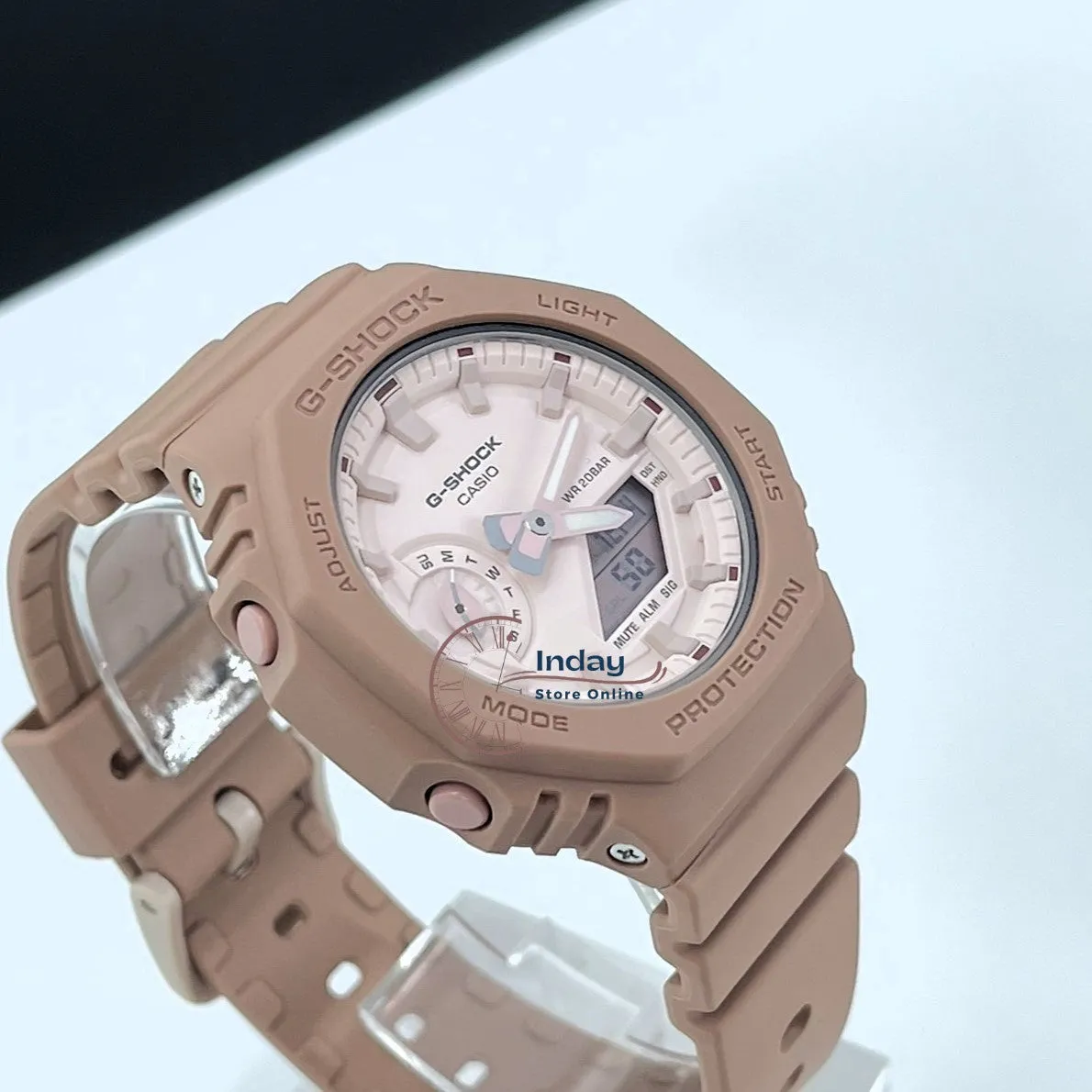 Casio G-Shock Women's Watch GMA-S2100NC-4A2 Analog-Digital New Arrival Shock Resistant Carbon Core Guard Structure