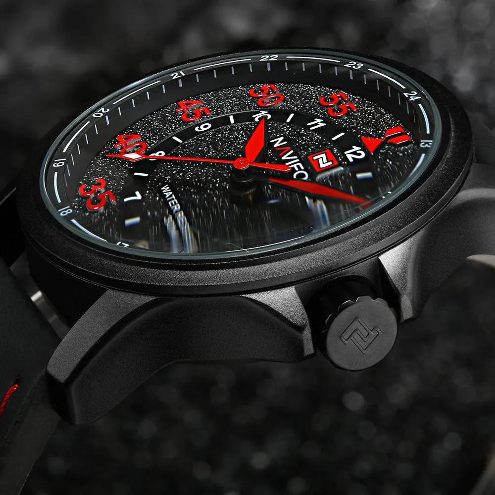 Casual Watches For Men's 3ATM Waterproof Quartz Leather