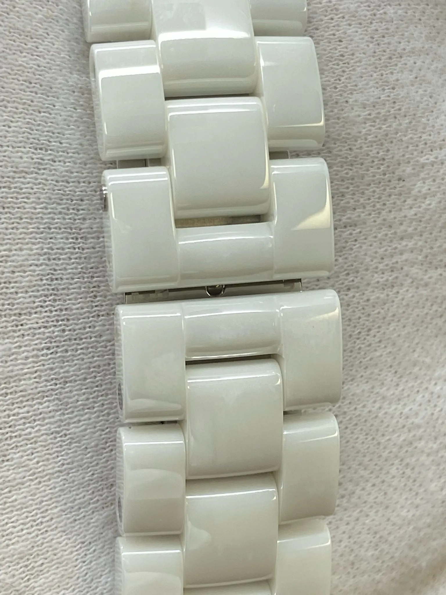 Chanel J12 Chronograph 41mm H1007 White Dial Automatic Men's Watch