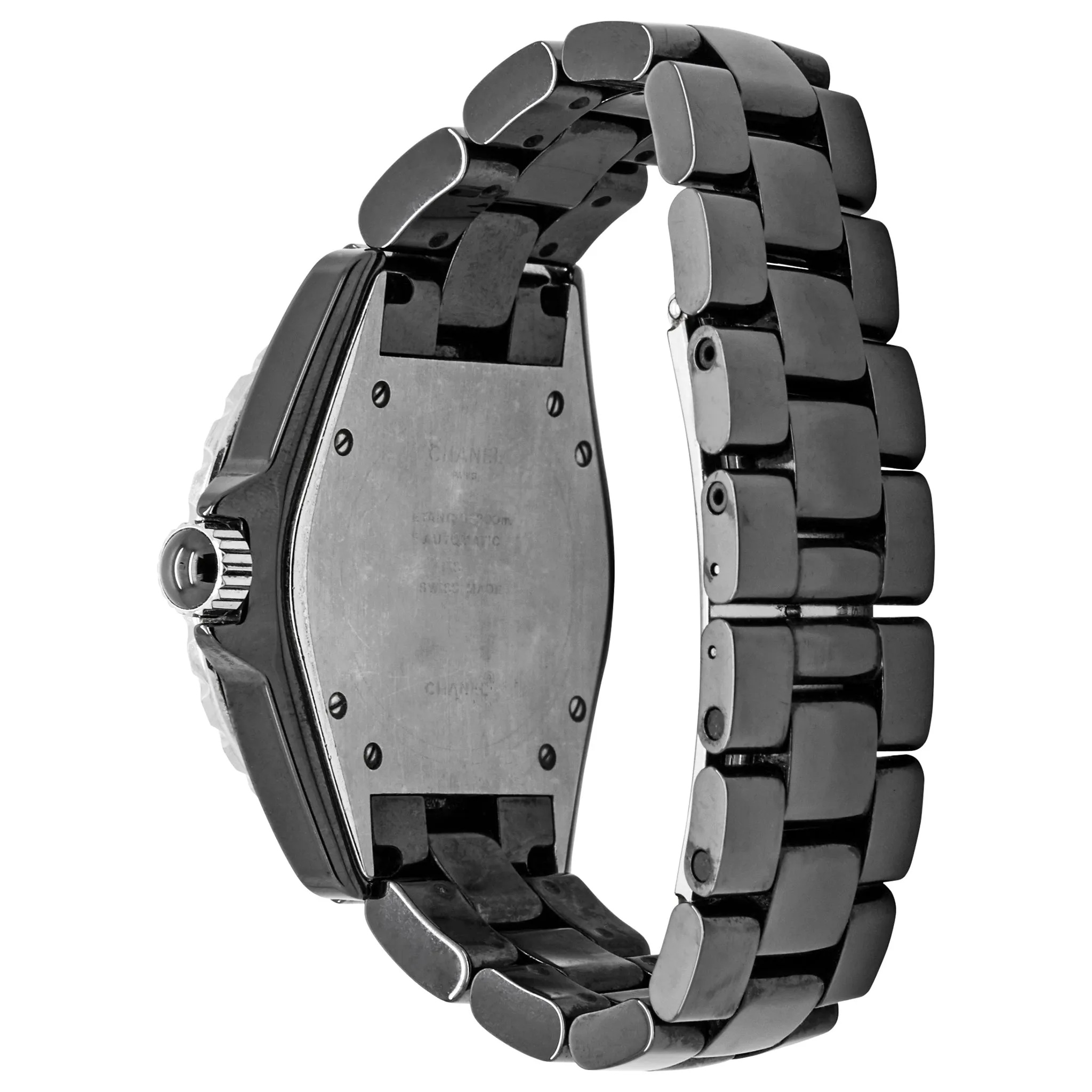 Chanel J12 H0950 Black Dial Automatic Women's Watch