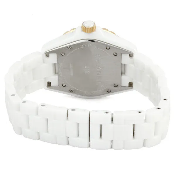 Chanel J12 White Ceramic Diamond Unisex Watch H2180