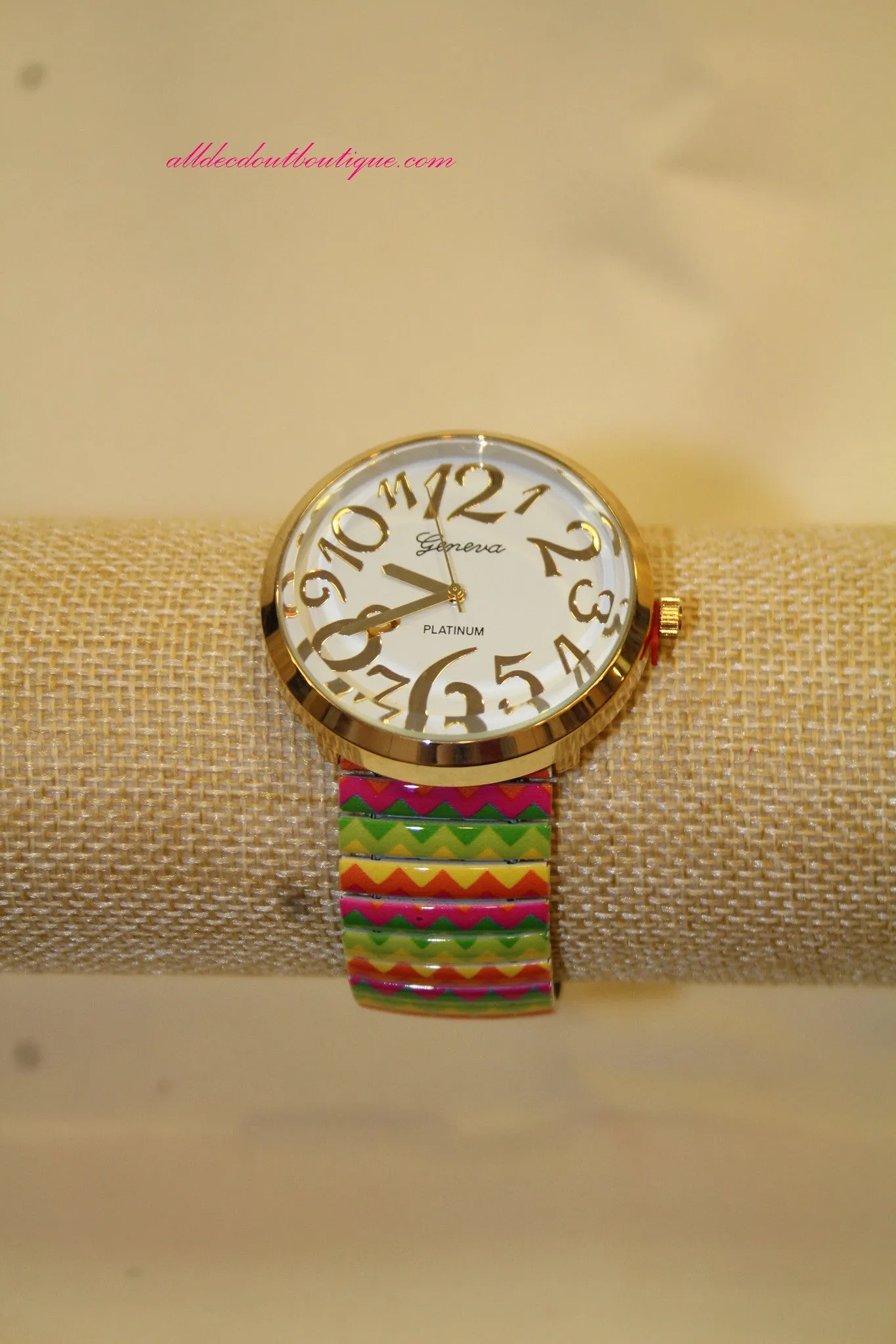 Chevron Stretch Watch | One Size Band
