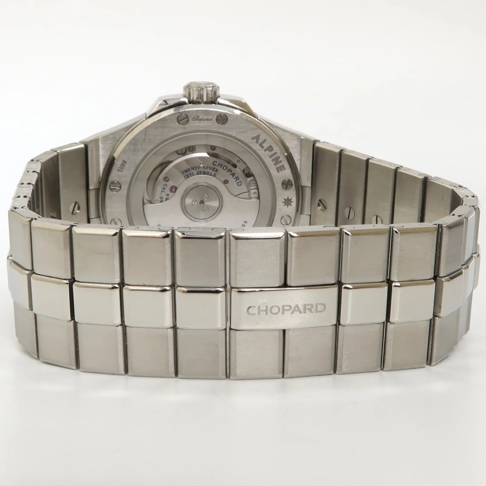 Chopard Alpine Eagle 33MM Blue Dial Stainless Steel Automatic 298617-3001