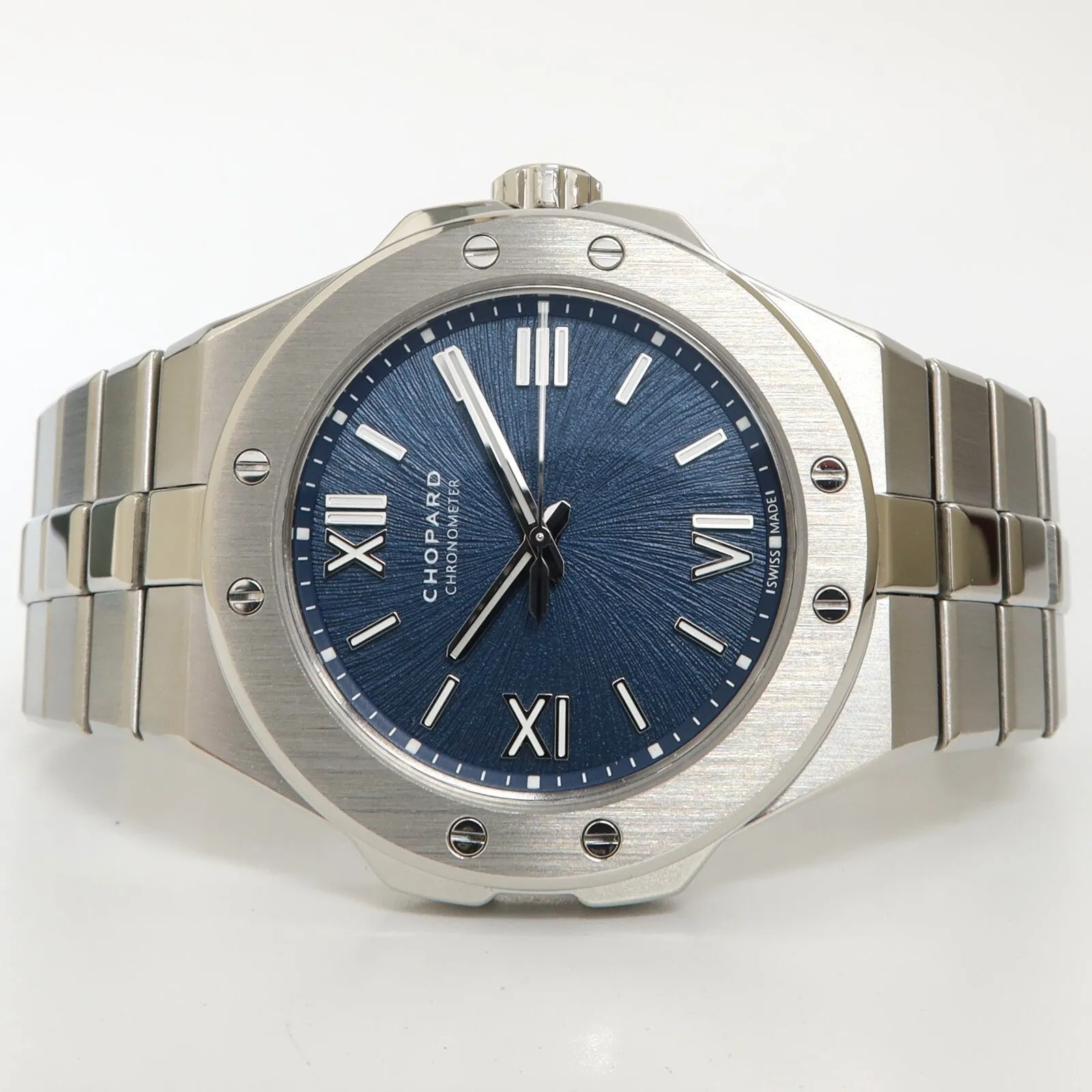 Chopard Alpine Eagle 33MM Blue Dial Stainless Steel Automatic 298617-3001