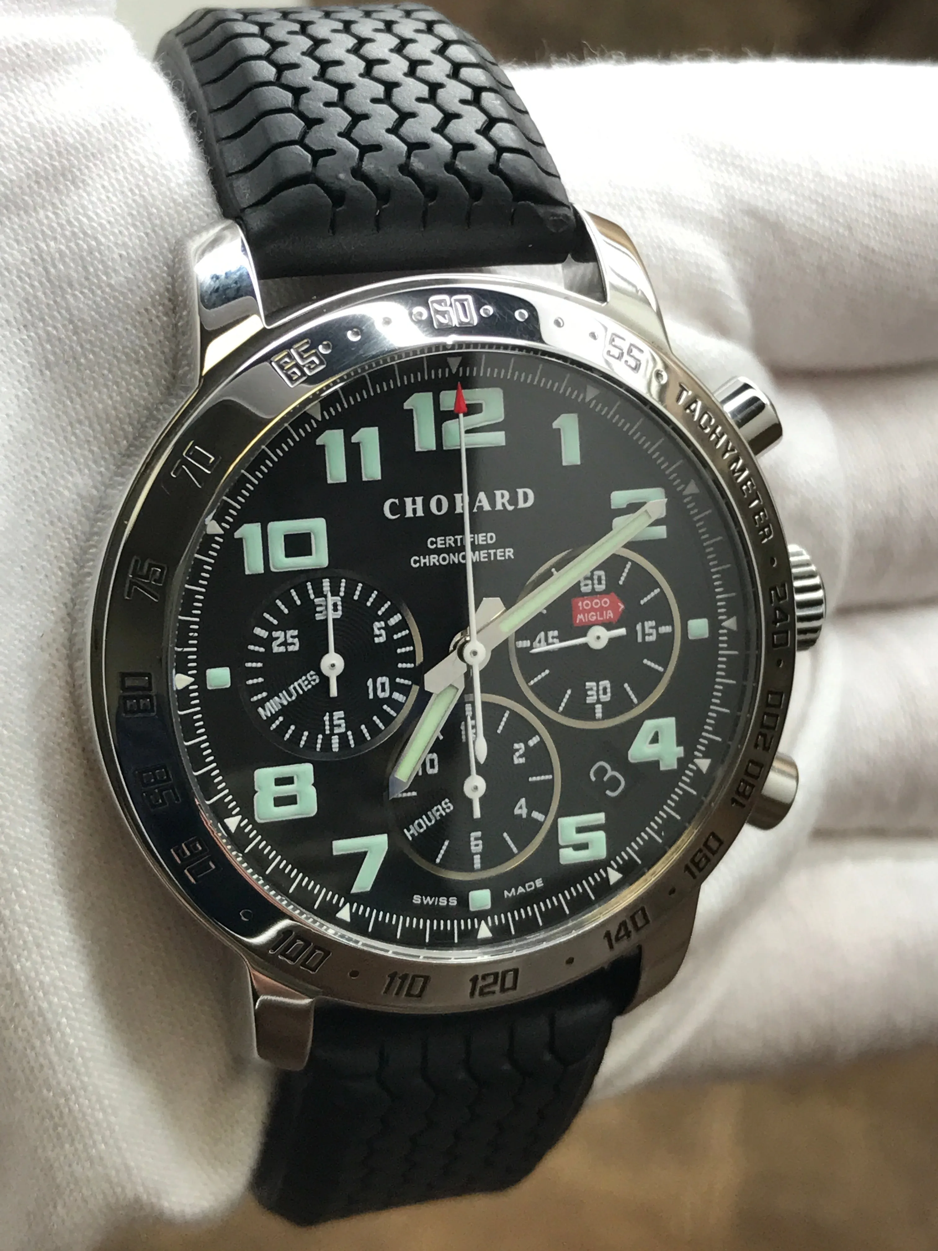 Chopard Mille Miglia Brescia to Roma 8920 Black Dial Automatic Men's Watch