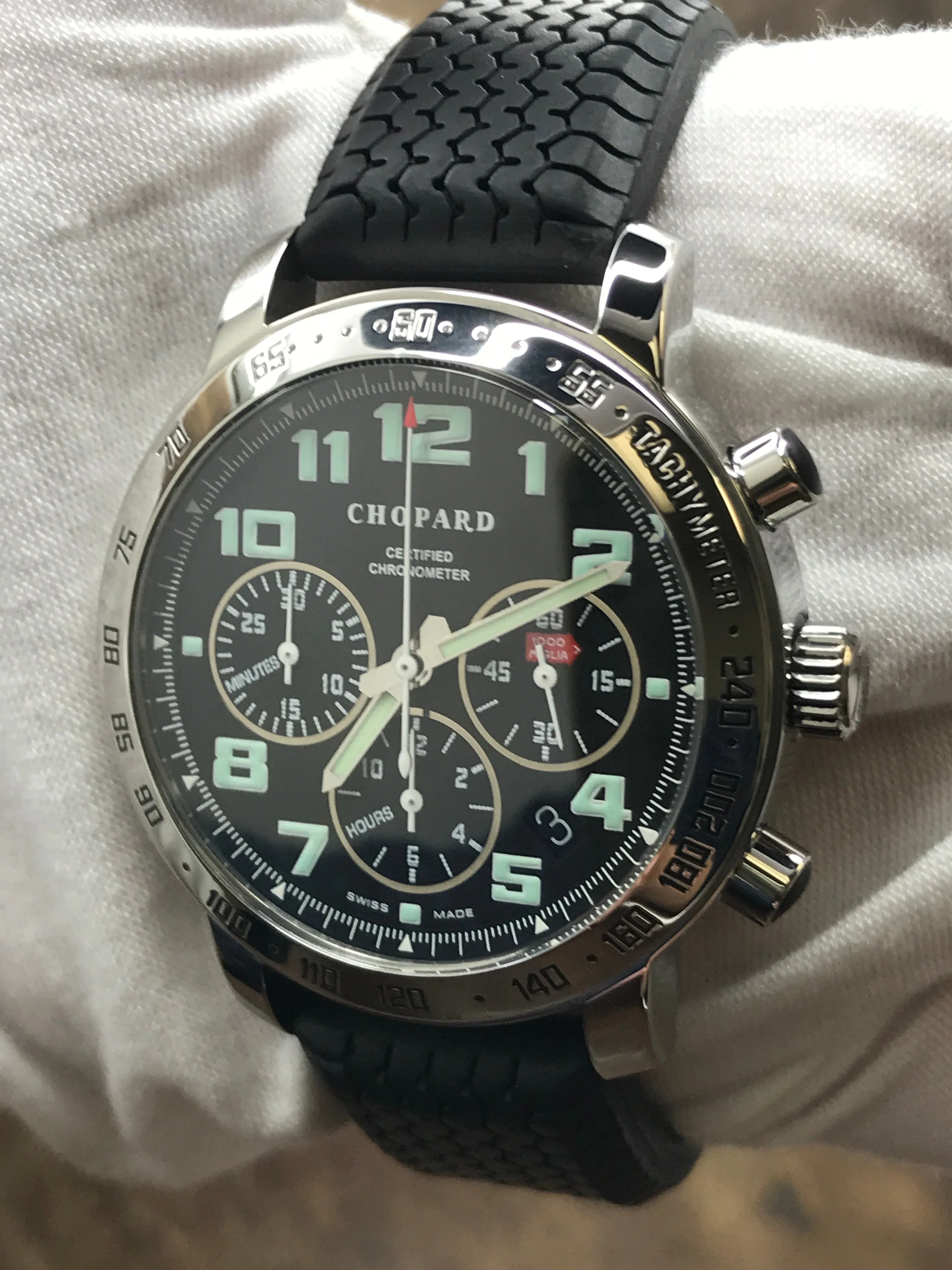 Chopard Mille Miglia Brescia to Roma 8920 Black Dial Automatic Men's Watch