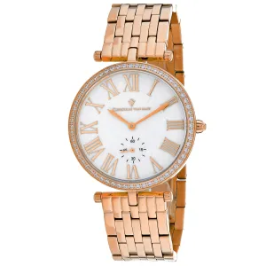 Christian Van Sant Women's Hush Mother of pearl Dial Watch - CV0293