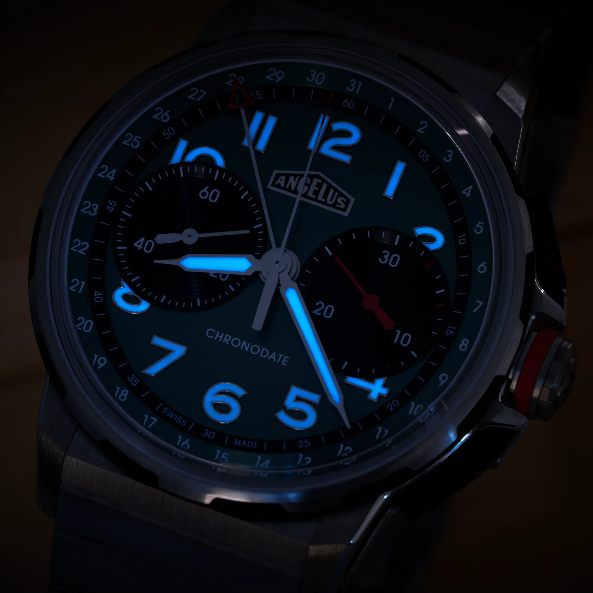 Chronodate Titanium Green Titanium