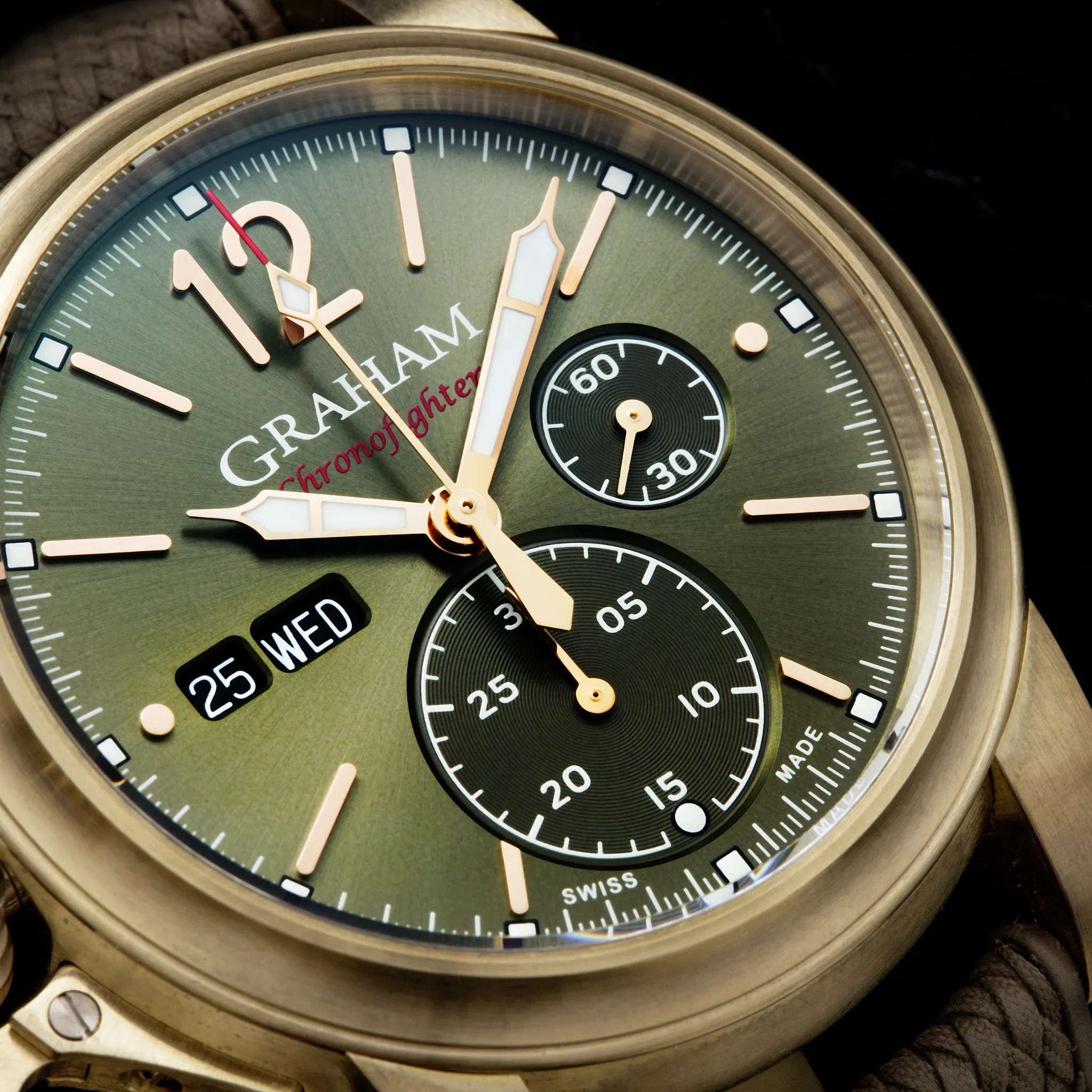 CHRONOFIGHTER VINTAGE BRONZE & GREEN
