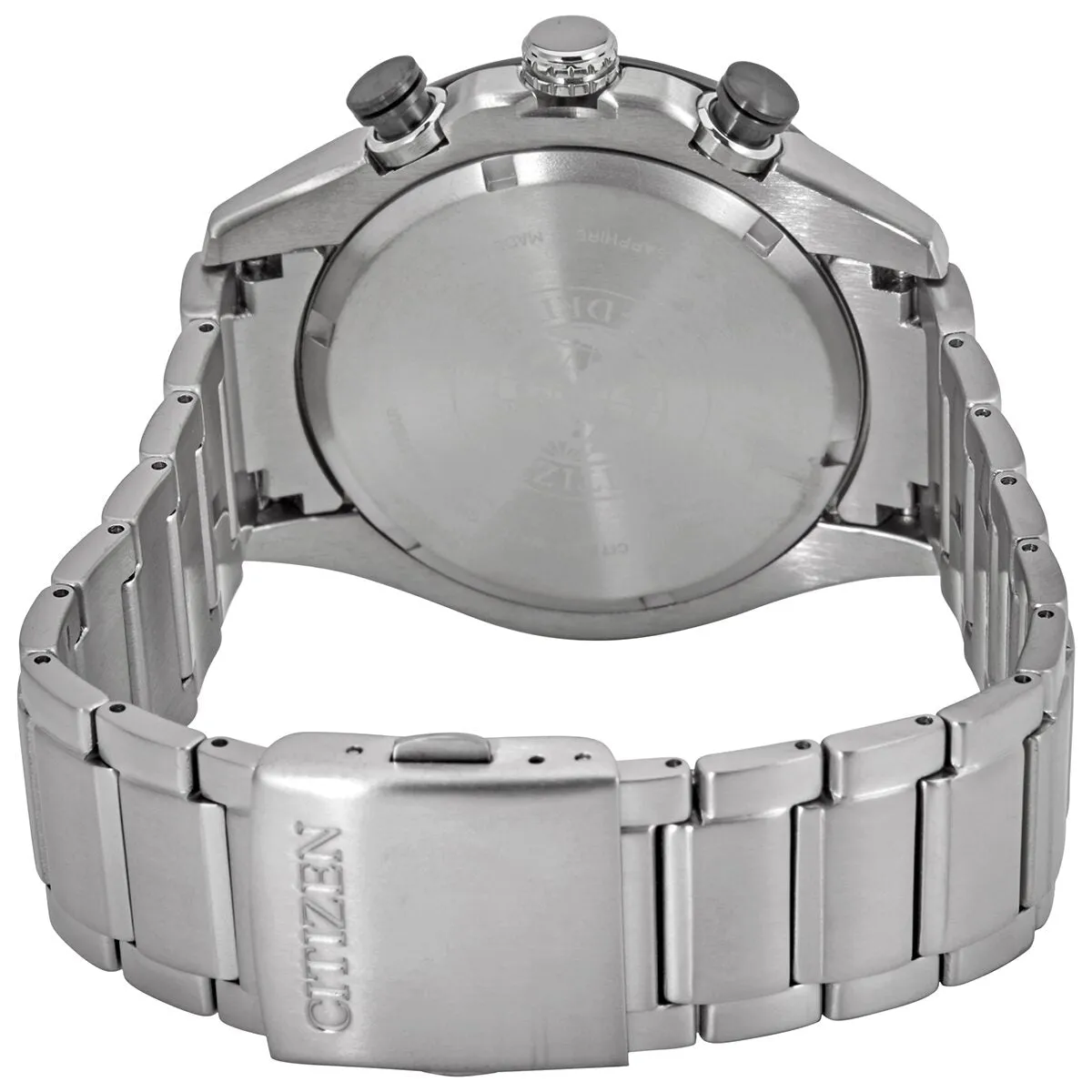Citizen Blue Dial Eco-Drive Super Titanium Chronograph Watch CA4241-55L