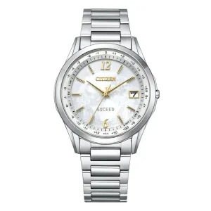 Citizen CB1110-70A Exceed Limited Model White Dial Photovoltaic Eco-Drive Watch