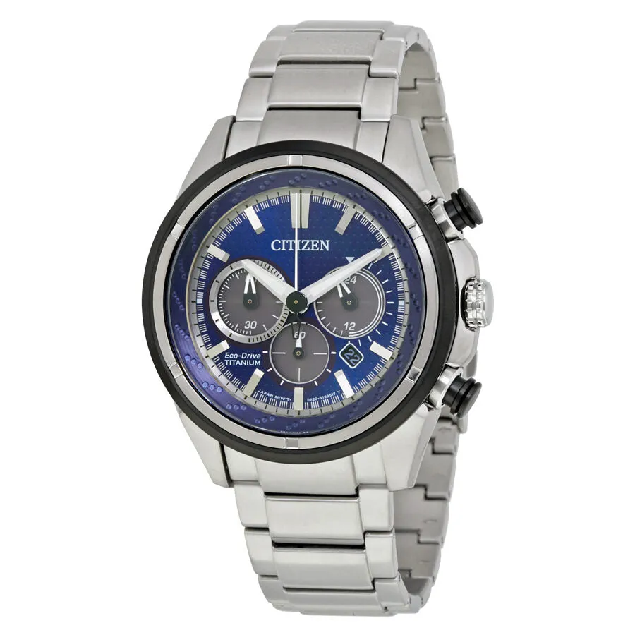 Citizen Chronograph Blue Dial Men's Watch CA4240-82L