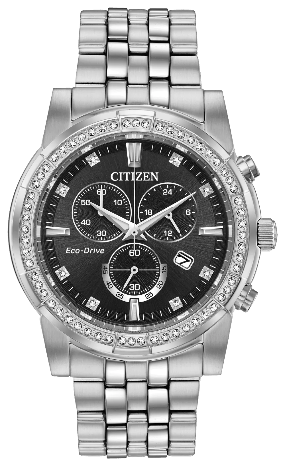 Citizen Eco Drive Crystal Men's Watch AT2450-58E