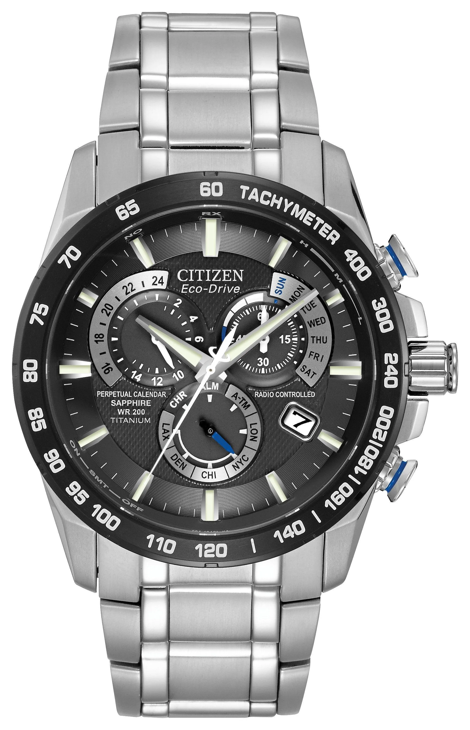 Citizen Eco Drive Perpetual Chrono A-T Men's Watch AT4010-50E