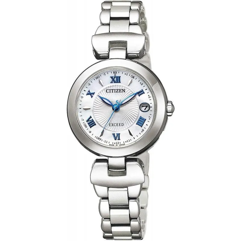 CITIZEN EXCEED Eco-Drive ES9420-58A Solor Radio Women's Watch