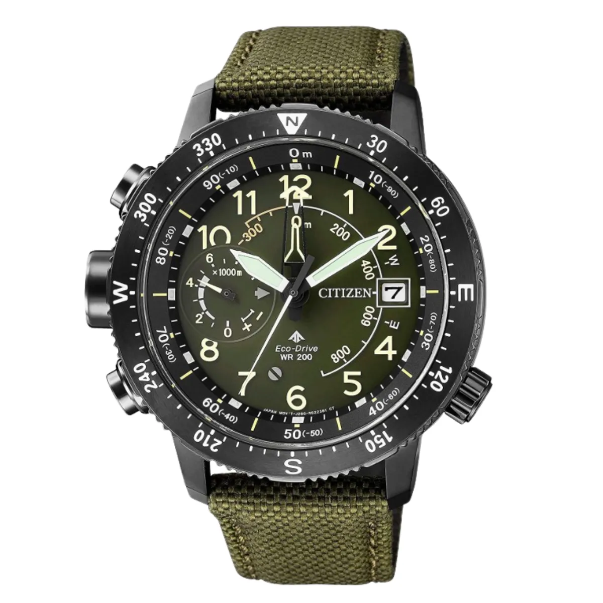 Citizen Promaster BN4046-10X BN4046 BN4046-10 Altichron Land Eco-Drive Watch
