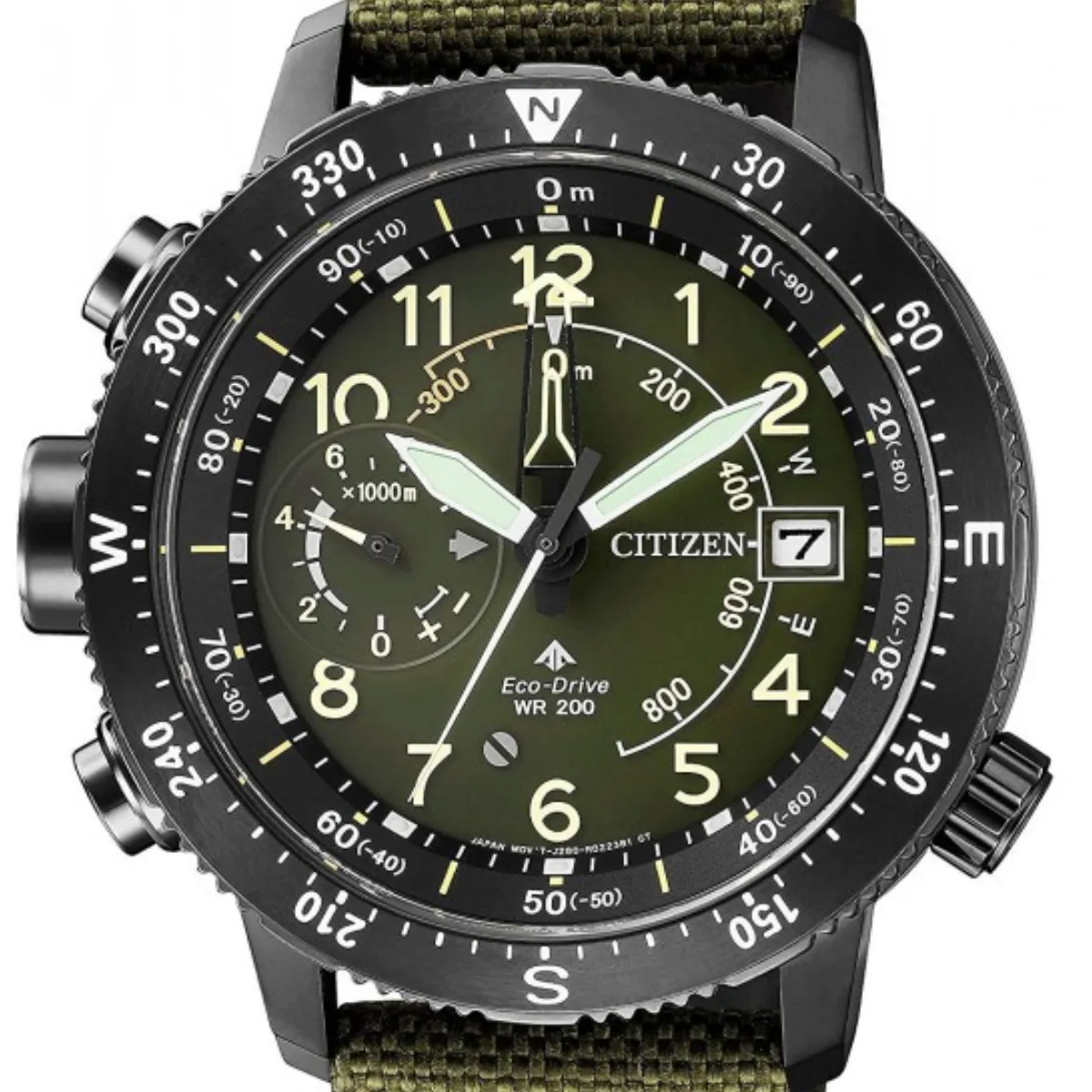 Citizen Promaster BN4046-10X BN4046 BN4046-10 Altichron Land Eco-Drive Watch