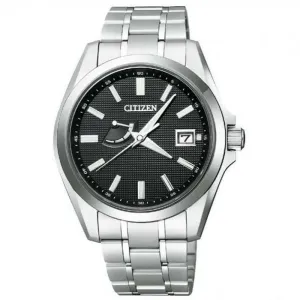 CITIZEN The Citizen AQ1040-53E Eco Drive Black Dial Super Titanium Men's Watch
