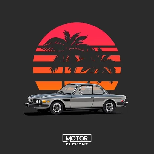 Classic Cars | Custom Digital Drawing