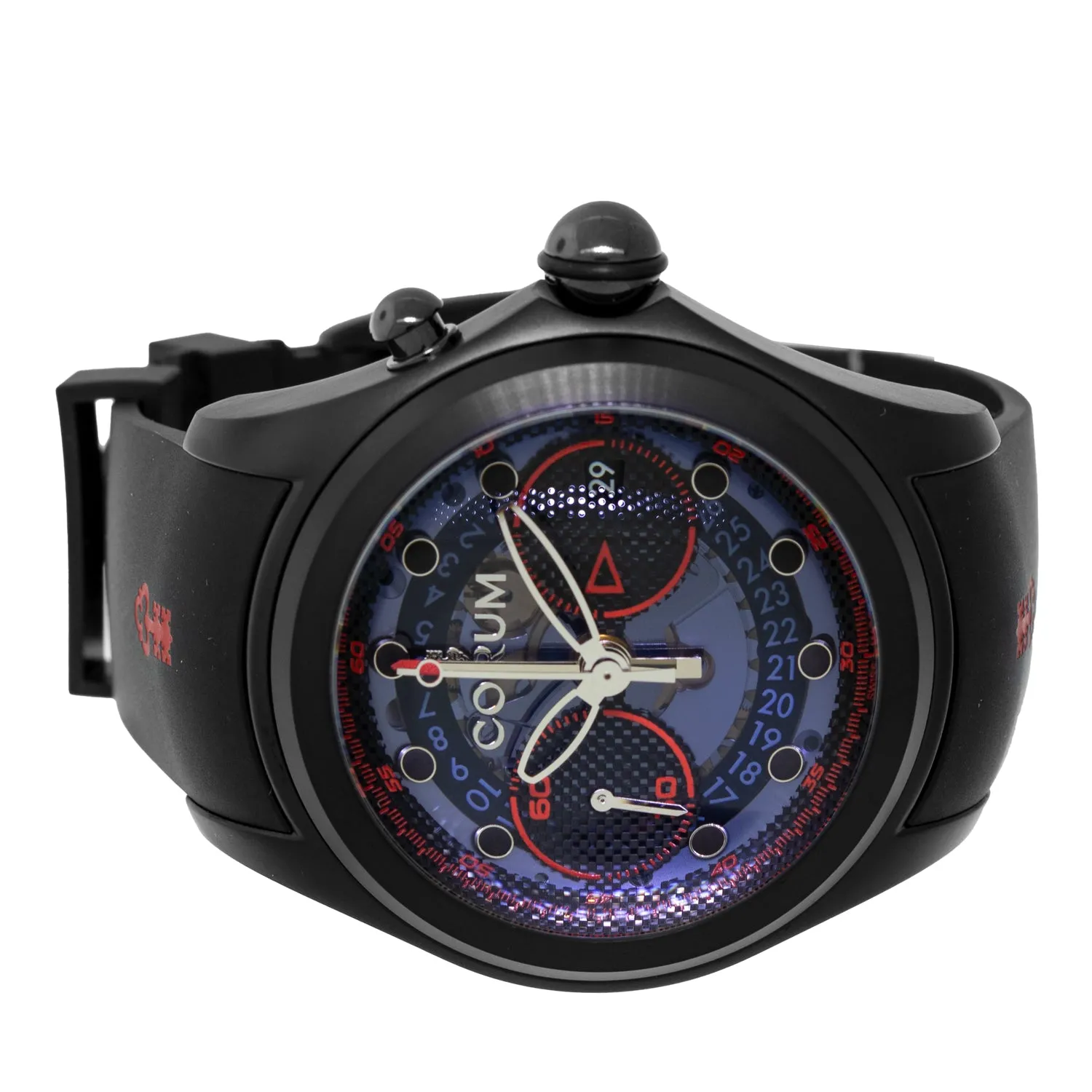 Corum Bubble 52mm Titanium Blue Dial L261/03309 Limited Edition