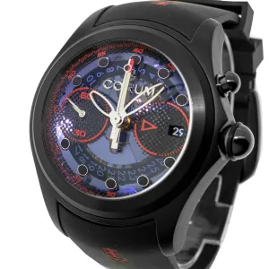 Corum Bubble 52mm Titanium Blue Dial L261/03309 Limited Edition