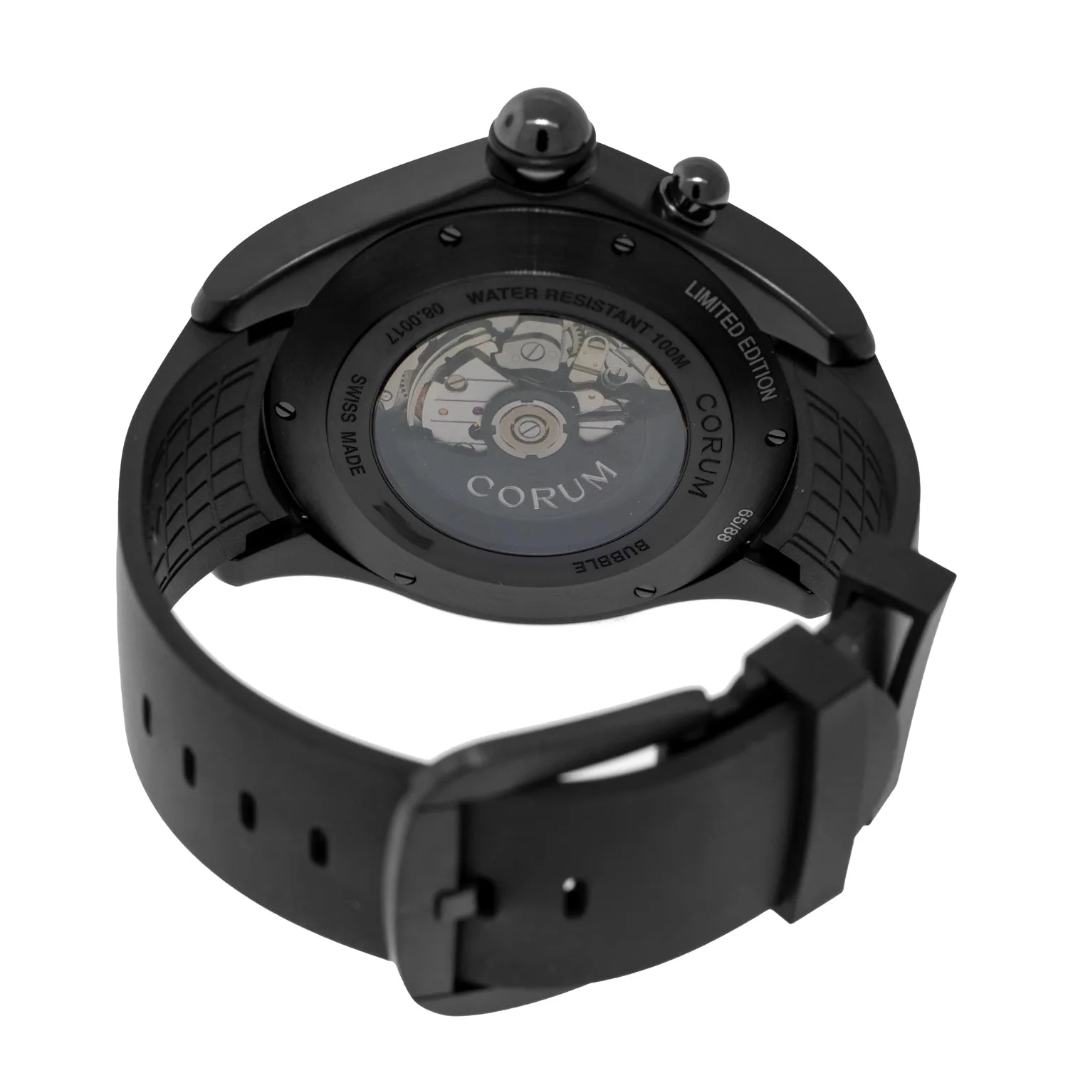 Corum Bubble 52mm Titanium Blue Dial L261/03309 Limited Edition