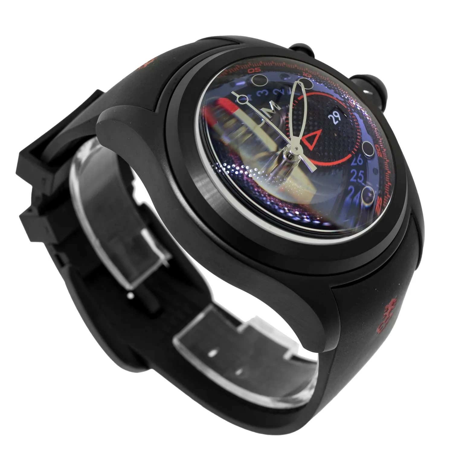 Corum Bubble 52mm Titanium Blue Dial L261/03309 Limited Edition