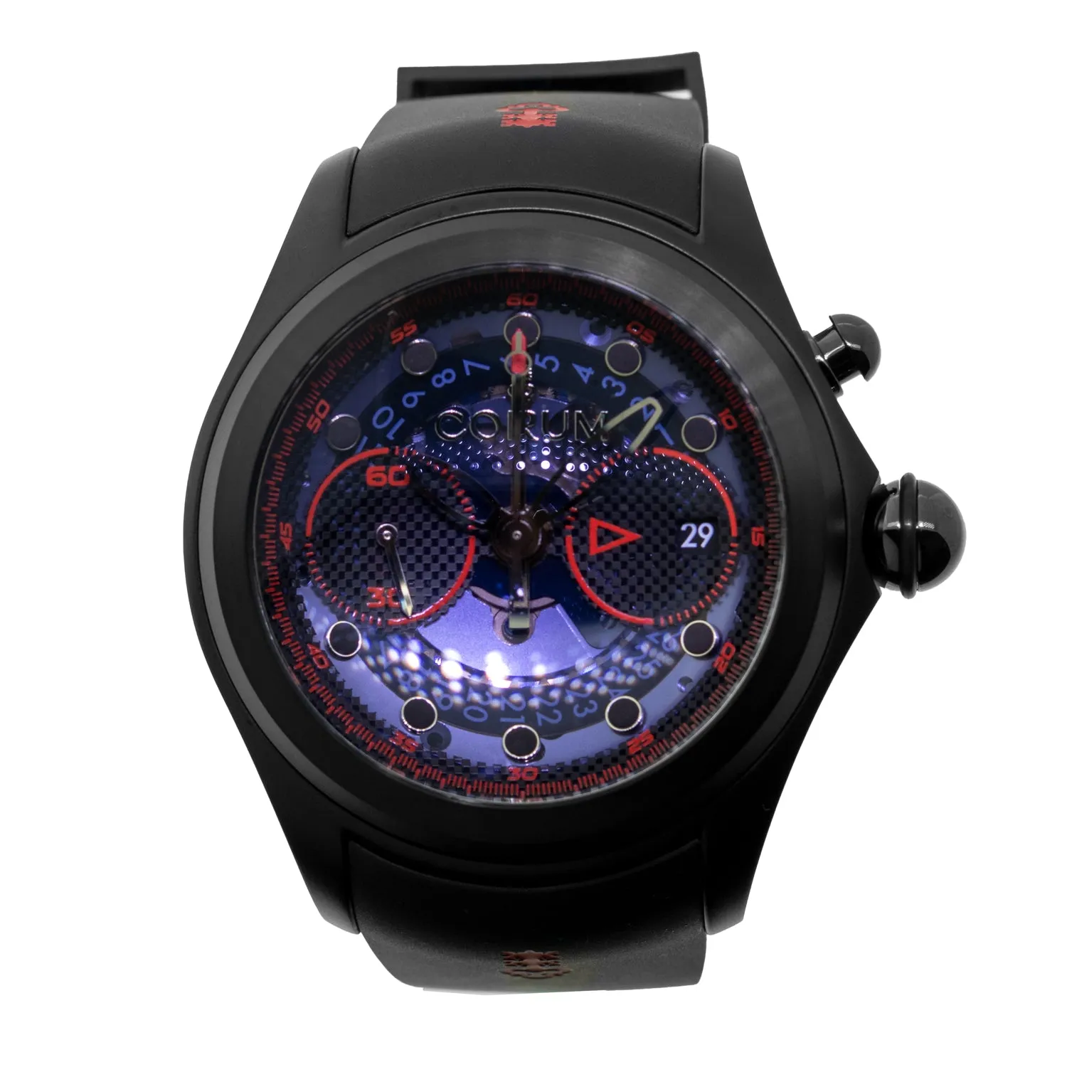 Corum Bubble 52mm Titanium Blue Dial L261/03309 Limited Edition