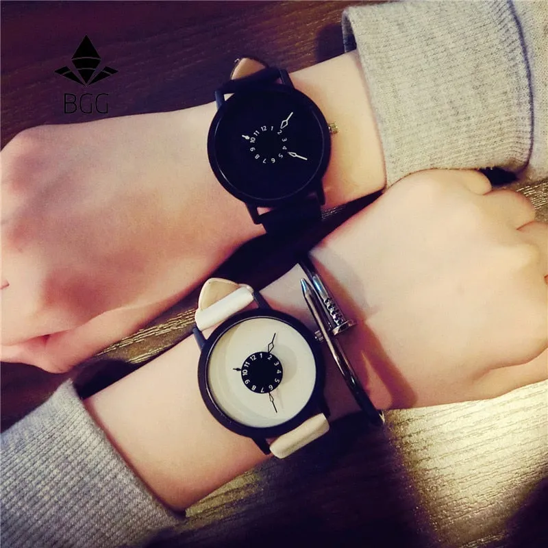 Creative Women Men Quartz Watch