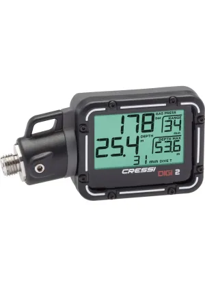 Cressi DIGI 2 Digital Gauge Console