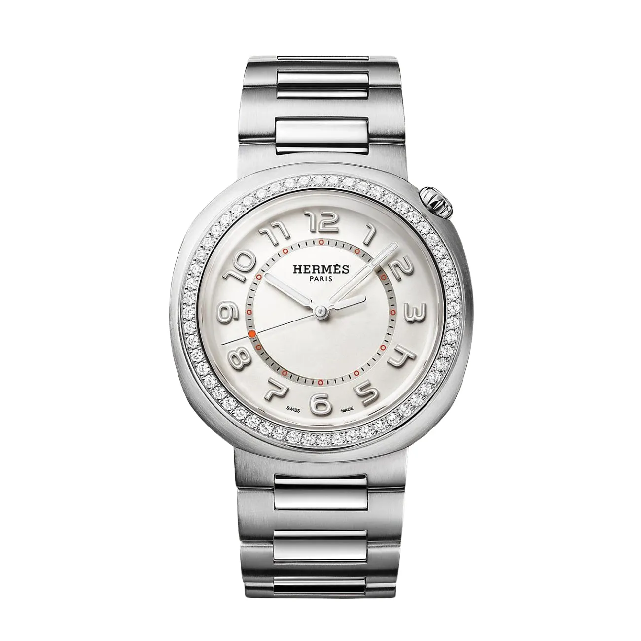 CUT - DIAMOND SET LARGE WATCH