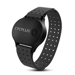 CYCPLUS Heart Rate Monitor Armband Waterproof Heart Rate Sensor for Men and Women, Bluetooth/ANT 