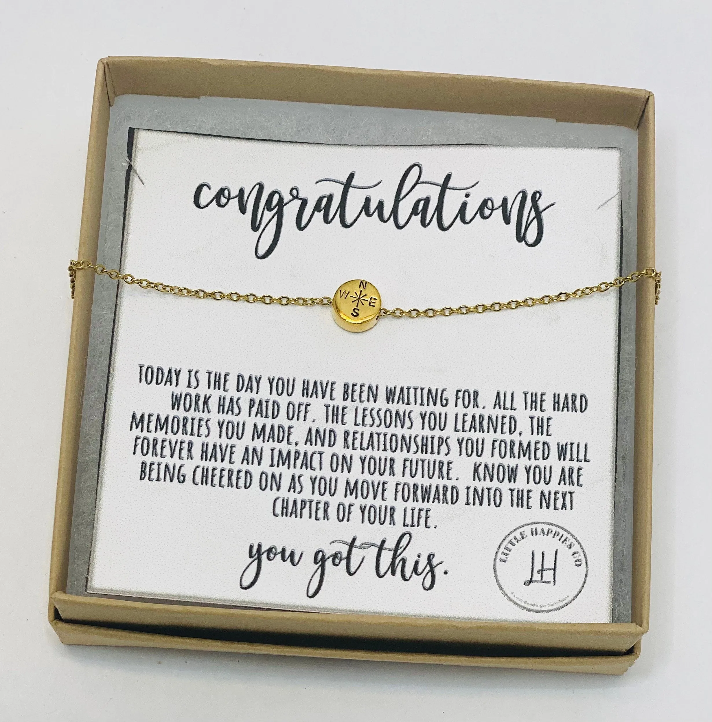 Dainty Compass Necklace, Christian Jewelry, graduation gift, gift for graduates, college graduation gift, high school, gift for graduate
