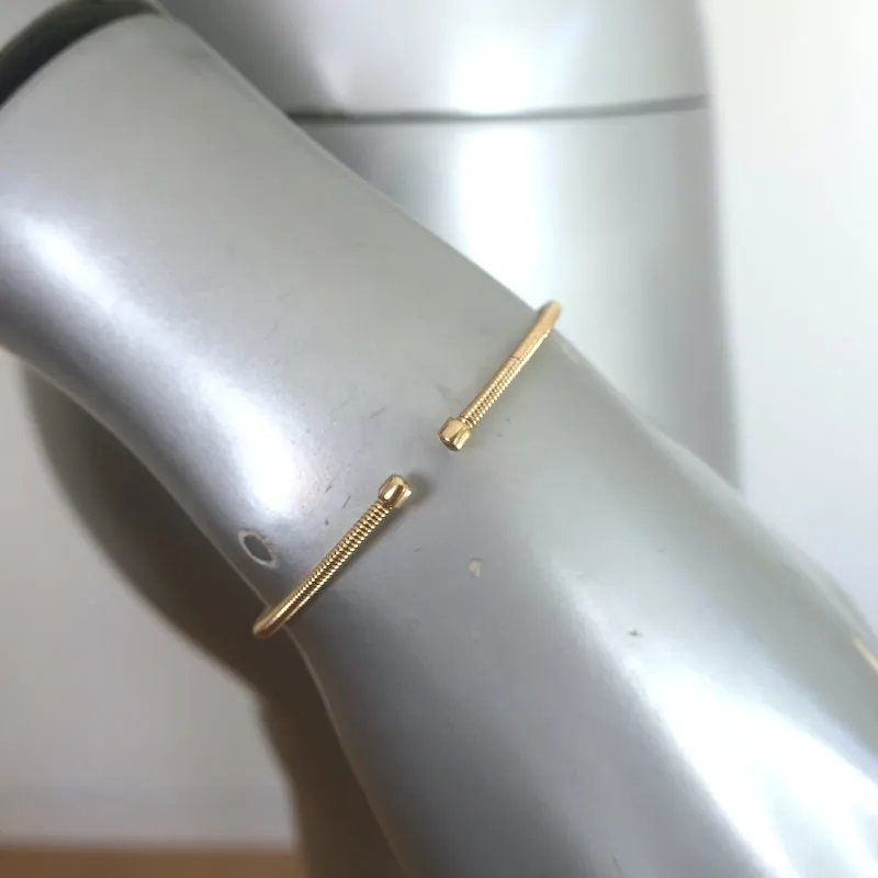 Dana Rebecca Ava Bea Flexi Diamond Cuff Bracelet 14k Yellow Gold