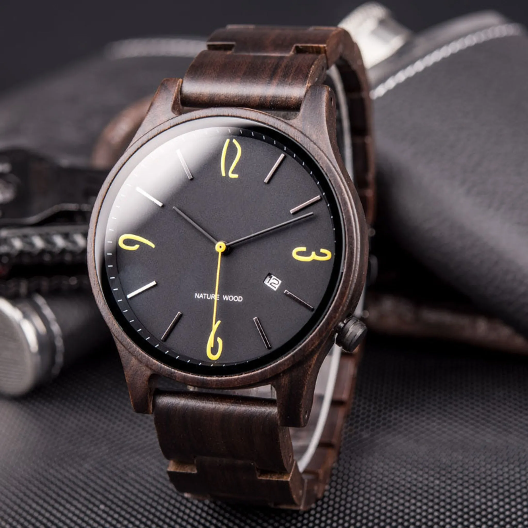 DIABEX - Men Wood Watch