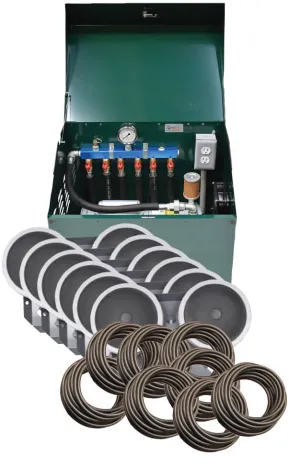 EasyPro Sentinel Deluxe Aeration System - Complete PA100W system with cabinet