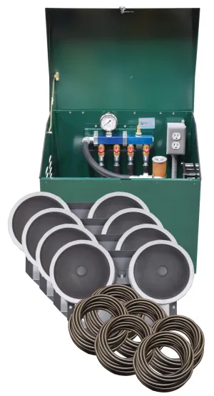 EasyPro Sentinel Deluxe Aeration System - Complete PA75W system with cabinet