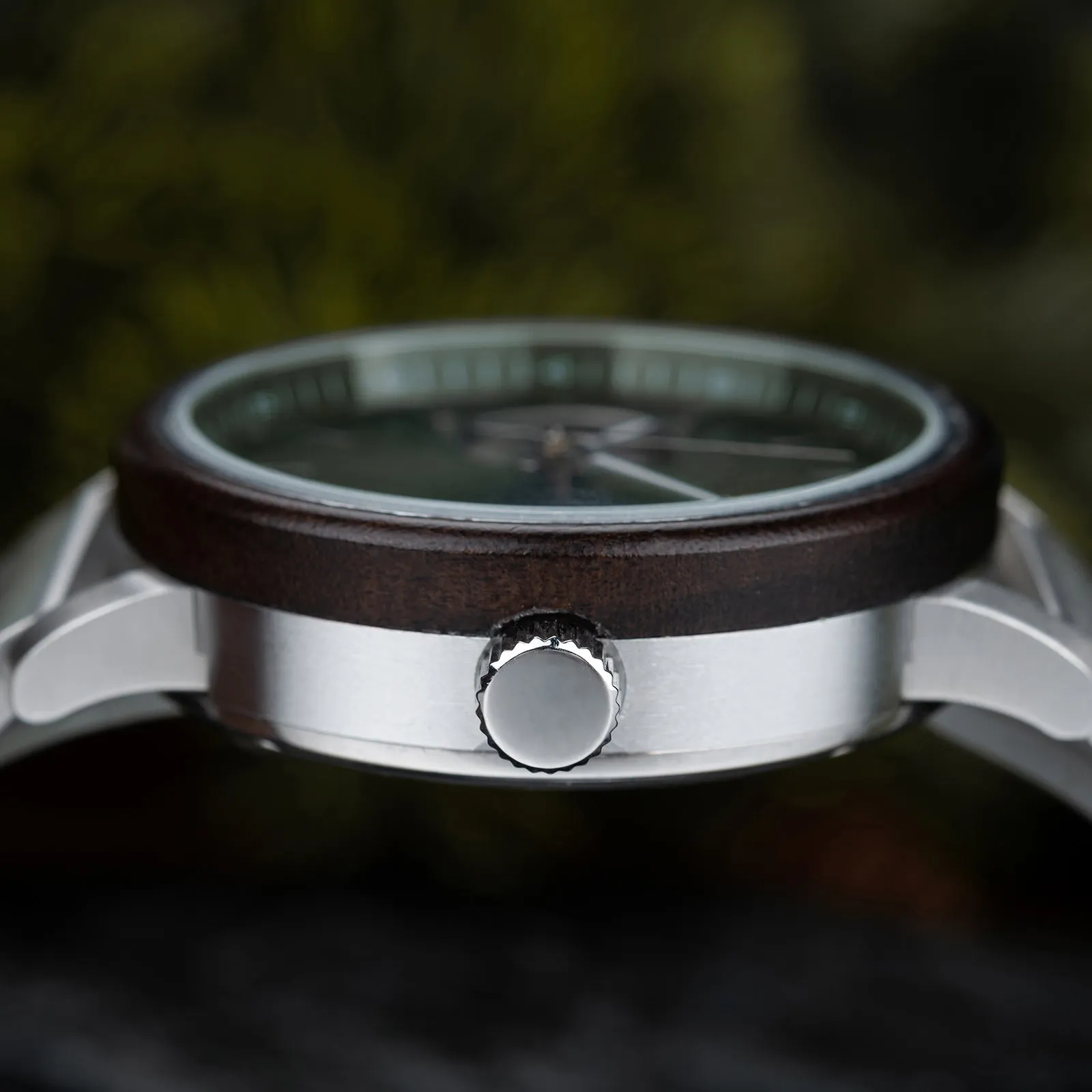 EBONIX - Men Wood Watch Automatic Mechanical