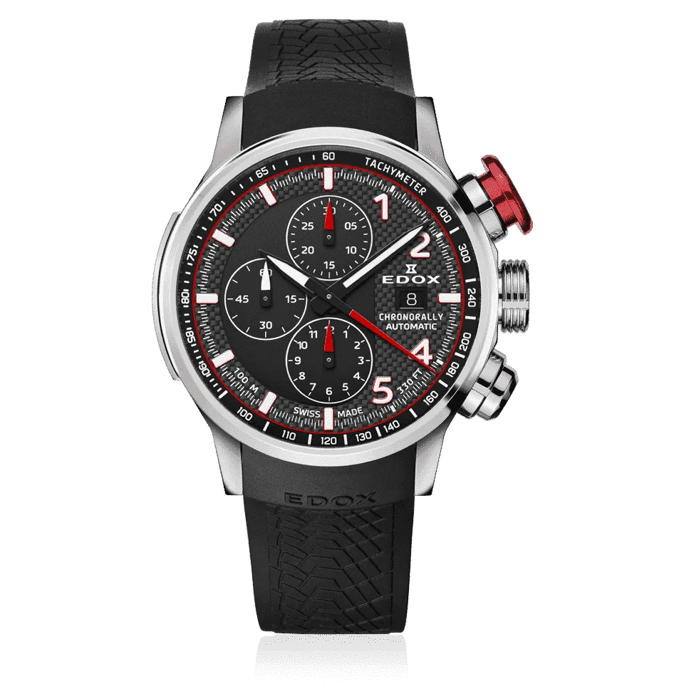 EDOX SWISS MADE 01129-TRCA-NCAR CHRONORALLY AUTOMATIC