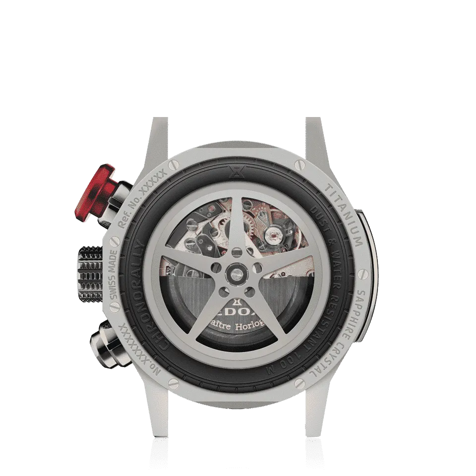 EDOX SWISS MADE 01129-TRCA-NCAR CHRONORALLY AUTOMATIC