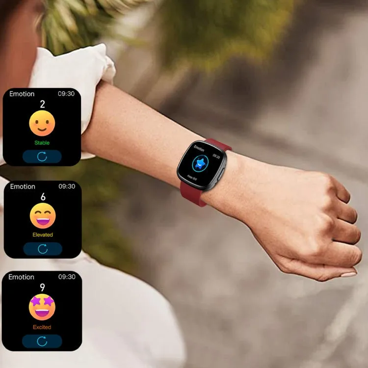 ET593 1.75 inch IPS Square Screen Smart Watch, ECG Electrocardiogram / Blood Sugar Monitoring(Blue)