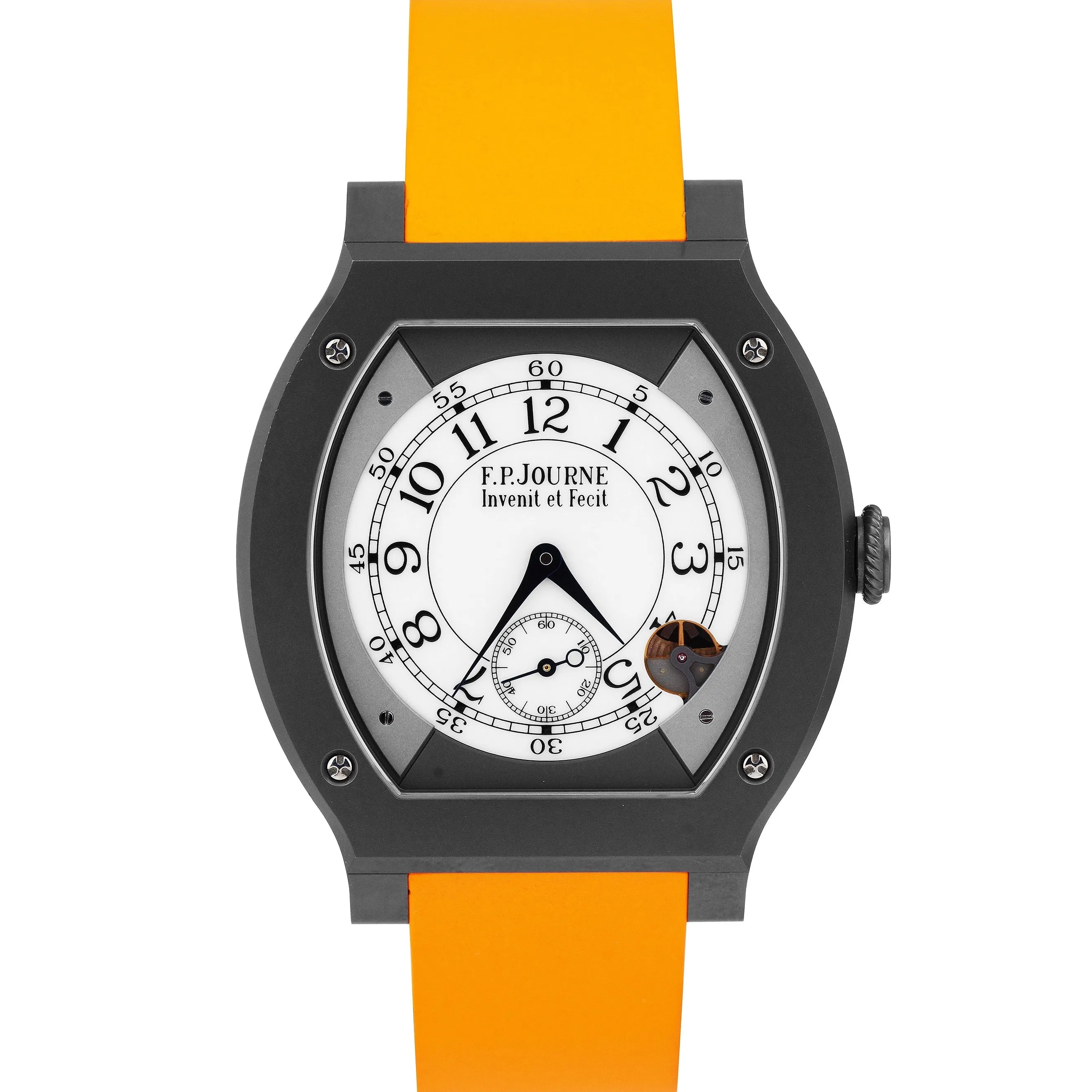 F. P. Journe Elegante EL TITALYT 48mm Titanium Watch EL TY TI 48 D WH FULL SET