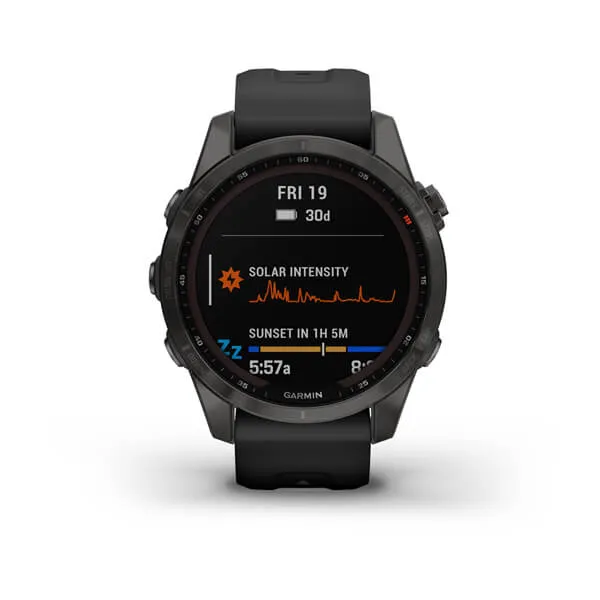 Fenix 7S Sapphire Carbon Gray With Black Band