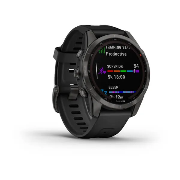Fenix 7S Sapphire Carbon Gray With Black Band