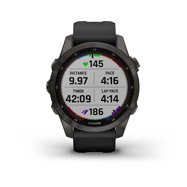 Fenix 7S Sapphire Carbon Gray With Black Band