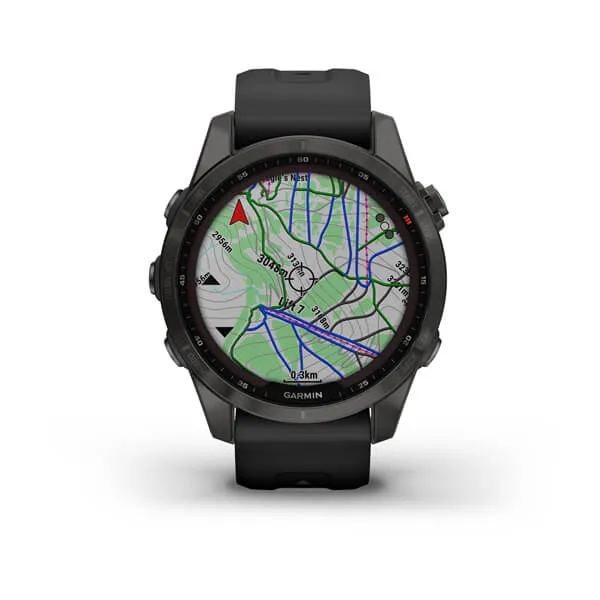 Fenix 7S Sapphire Carbon Gray With Black Band