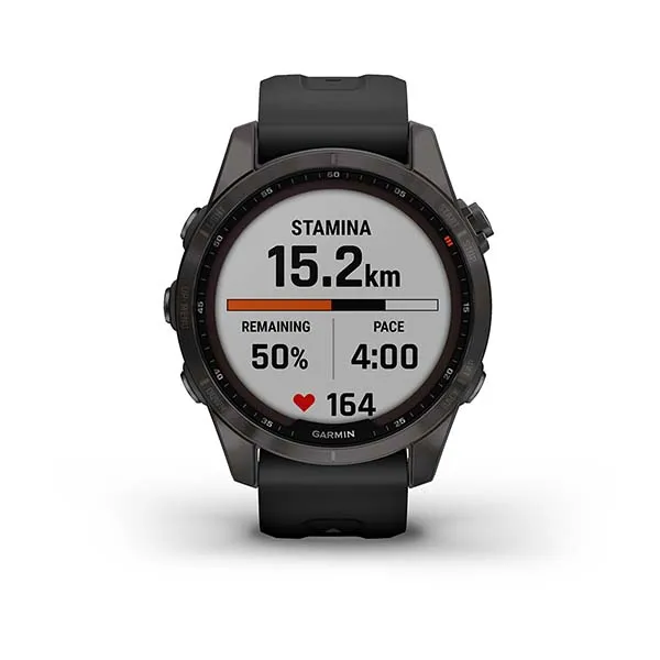 Fenix 7S Sapphire Carbon Gray With Black Band