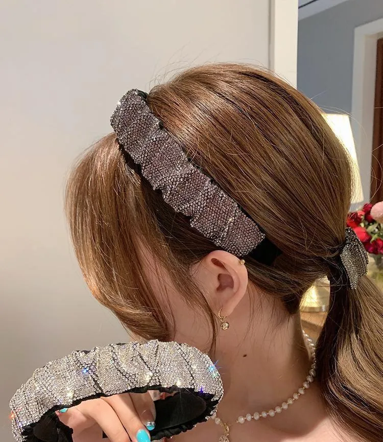 Folded Zircon Headband
