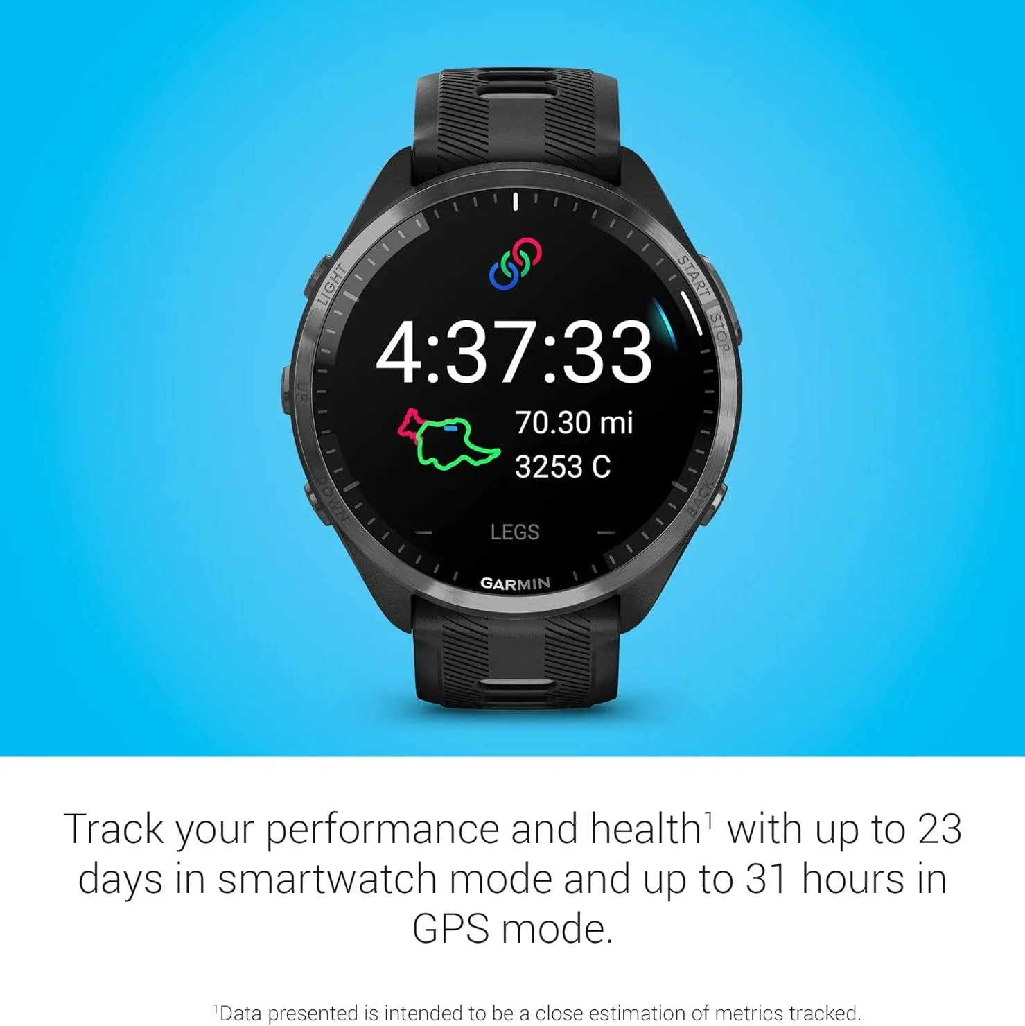 Forerunner 965 GPS Running Smartwatch with AMOLED Display | Get Health Insights