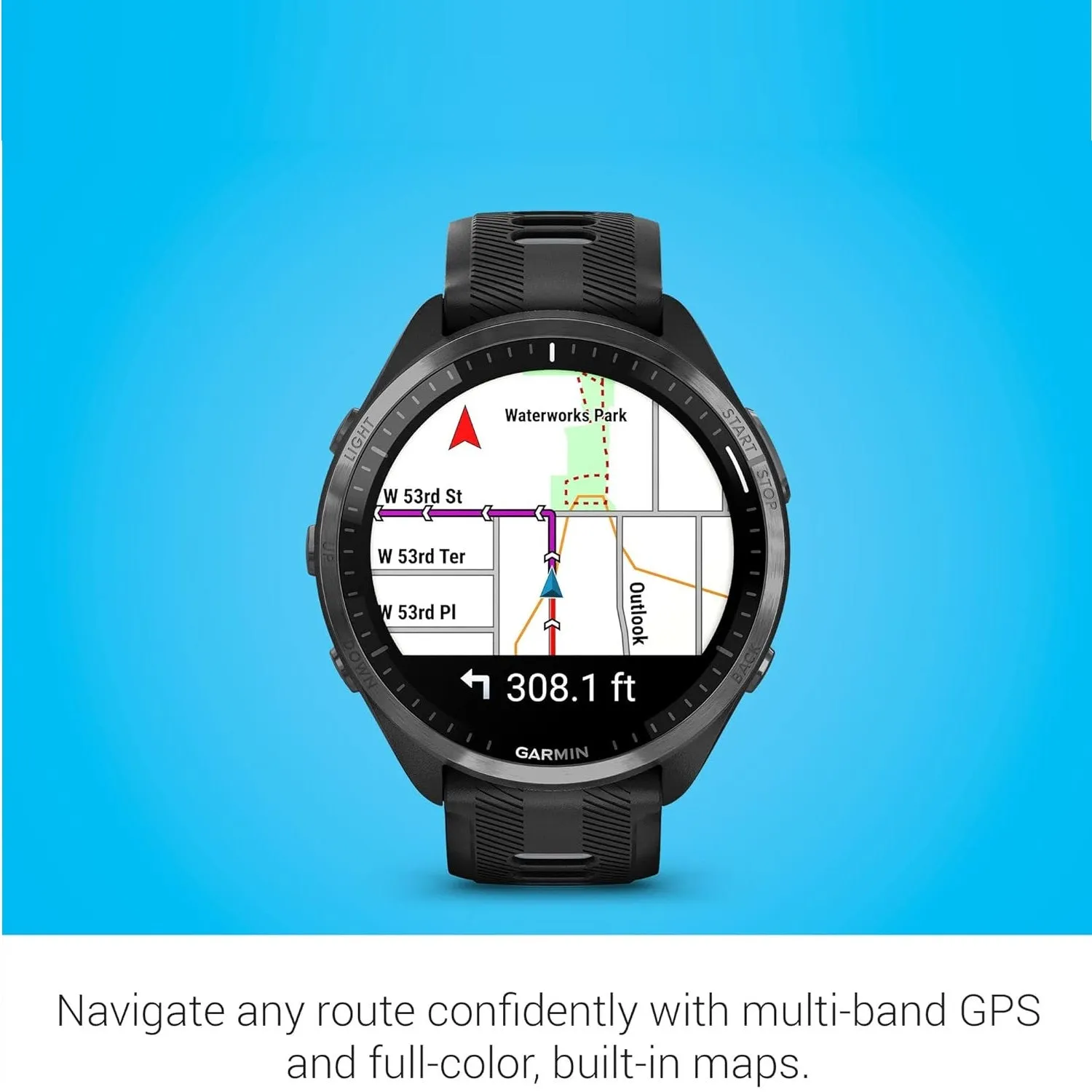 Forerunner 965 GPS Running Smartwatch with AMOLED Display | Get Health Insights